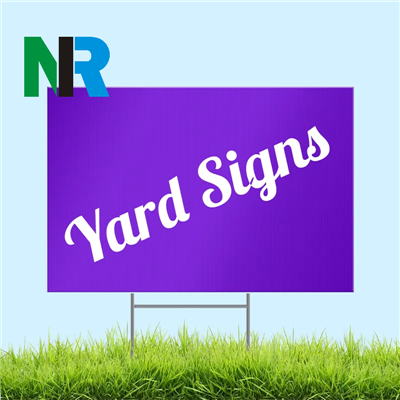 Σημάδι αυλή για όλα τα σενάρια, υποστήριξη για προσαρμοσμένες διαστάσεις